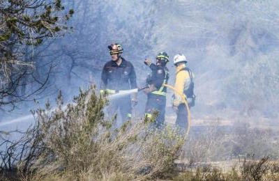 Bosbrand Cala Jondal