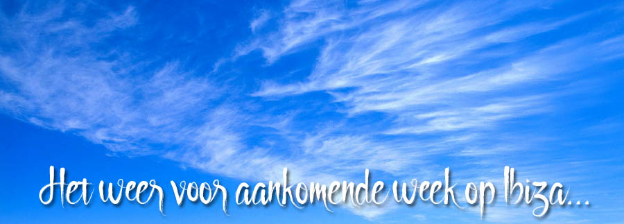 Heerlijk weer op Ibiza