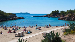 Strandweer op Ibiza