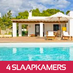 Villa met vier slaapkamers op Ibiza