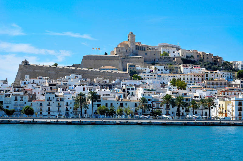 Ibiza Stad is prachtig Ibiza Stad