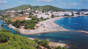playa de santa eularia