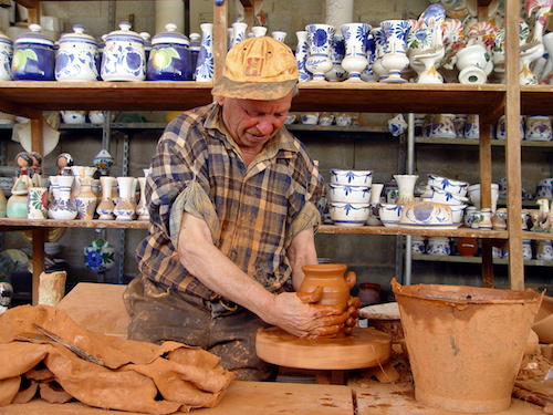 Pottenbakker in San Antonio